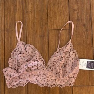 Hanky Panky Sophia Lace Bralette in Dusty Pink. brand new with tags. Size M.